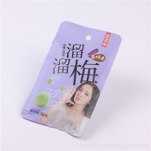 FDA approved 3 side seal food packaging nylon bag